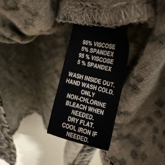 Blue Saks Fifth Avenue Draped Hooded Tunic Sweater Black and Gray with Pockets M - Picture 8 of 10